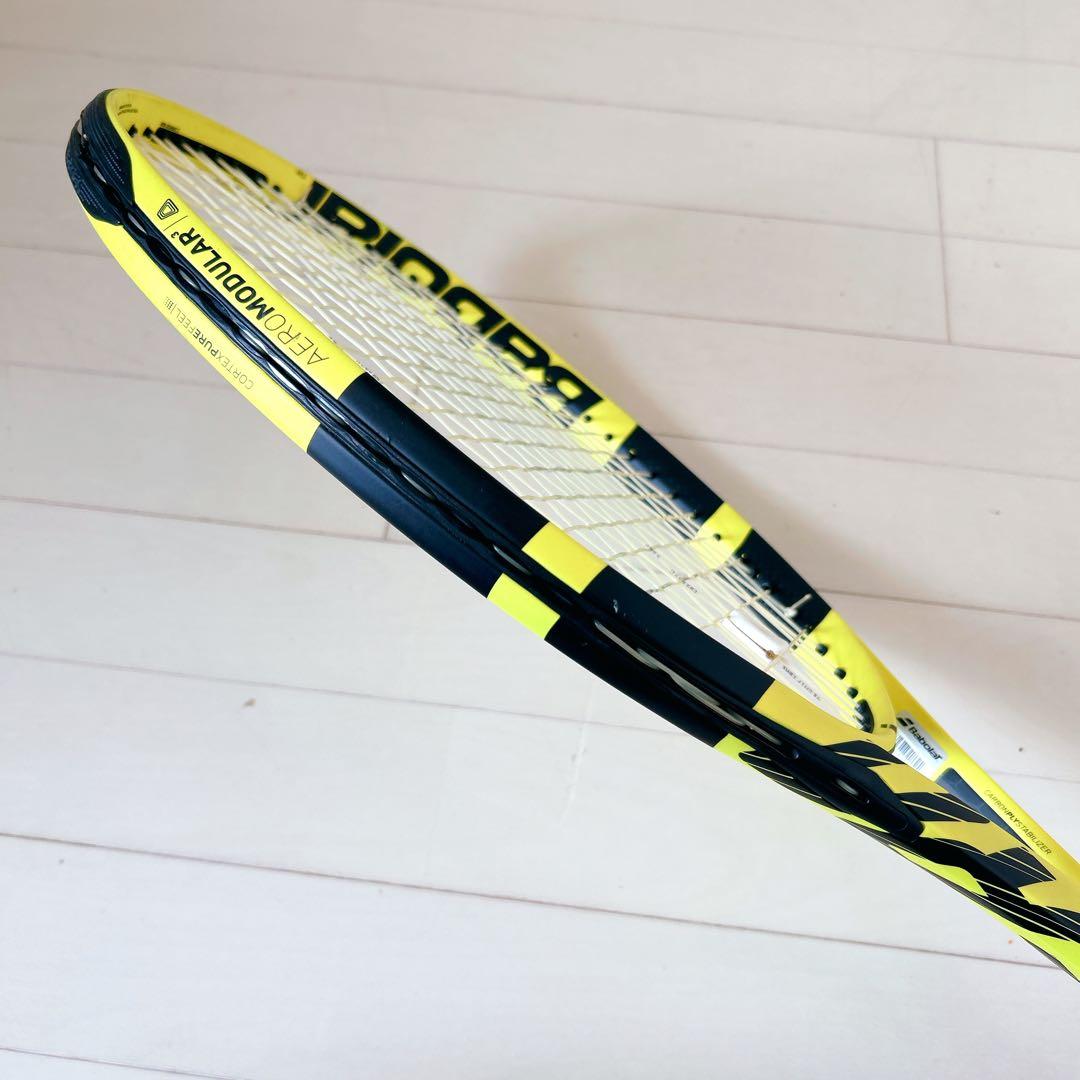 【美品】バボラ PURE AERO Team 2019 G2 Babolat
