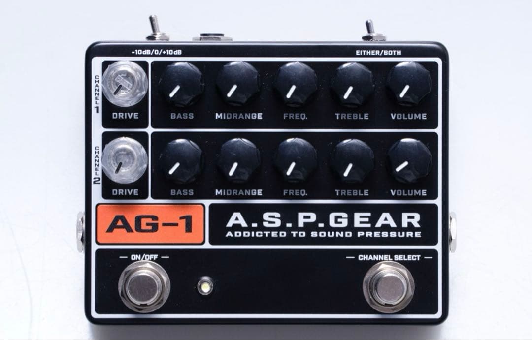 s*n様 完動品 ベース用プリアンプ A.S.P.GEAR AG-1