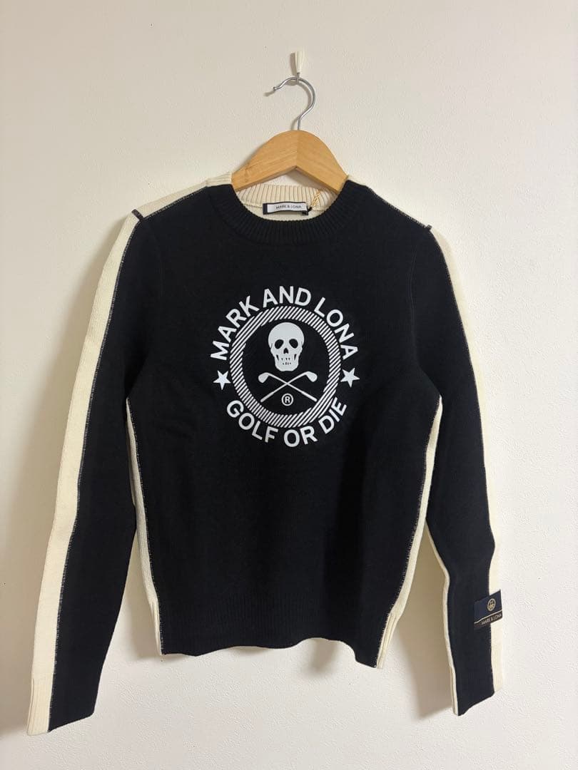MARK & LONA ブラック セーター