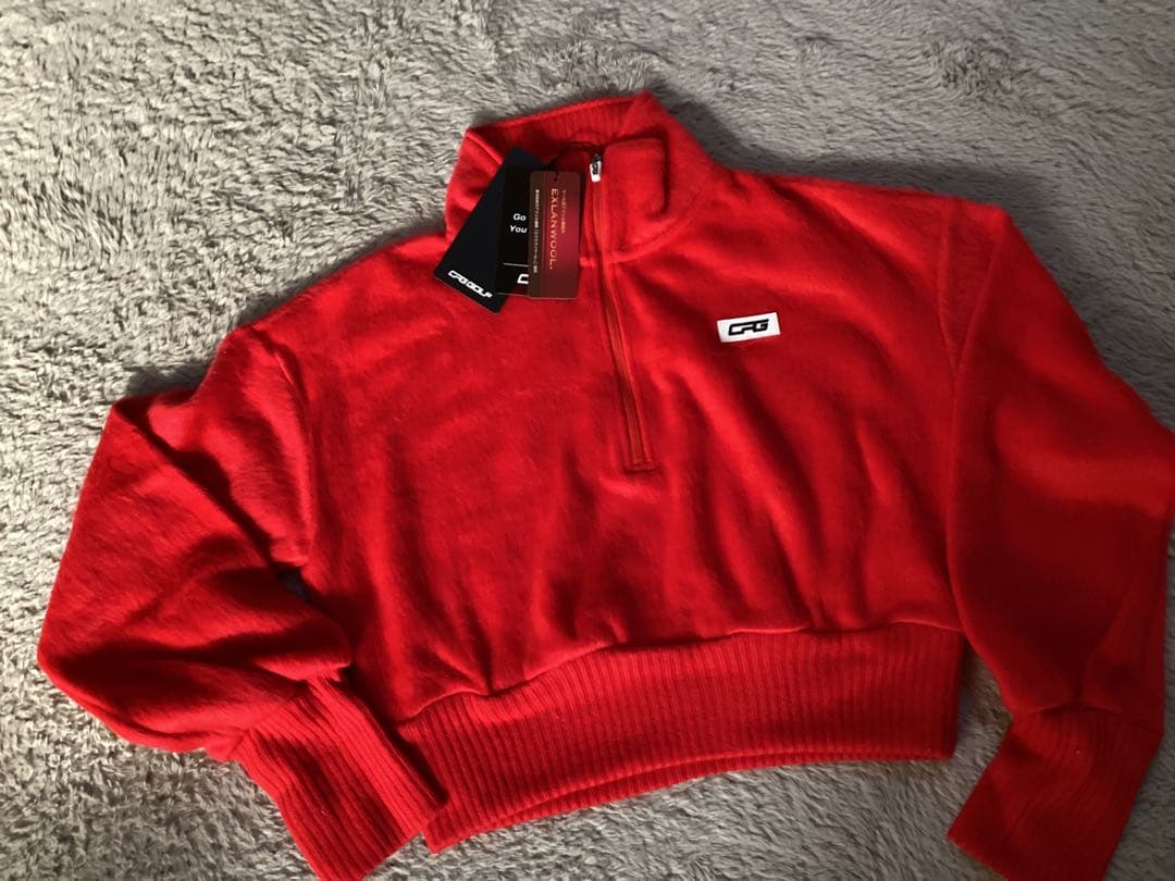 CＰＧゴルフハーフジップレッド新品未使用