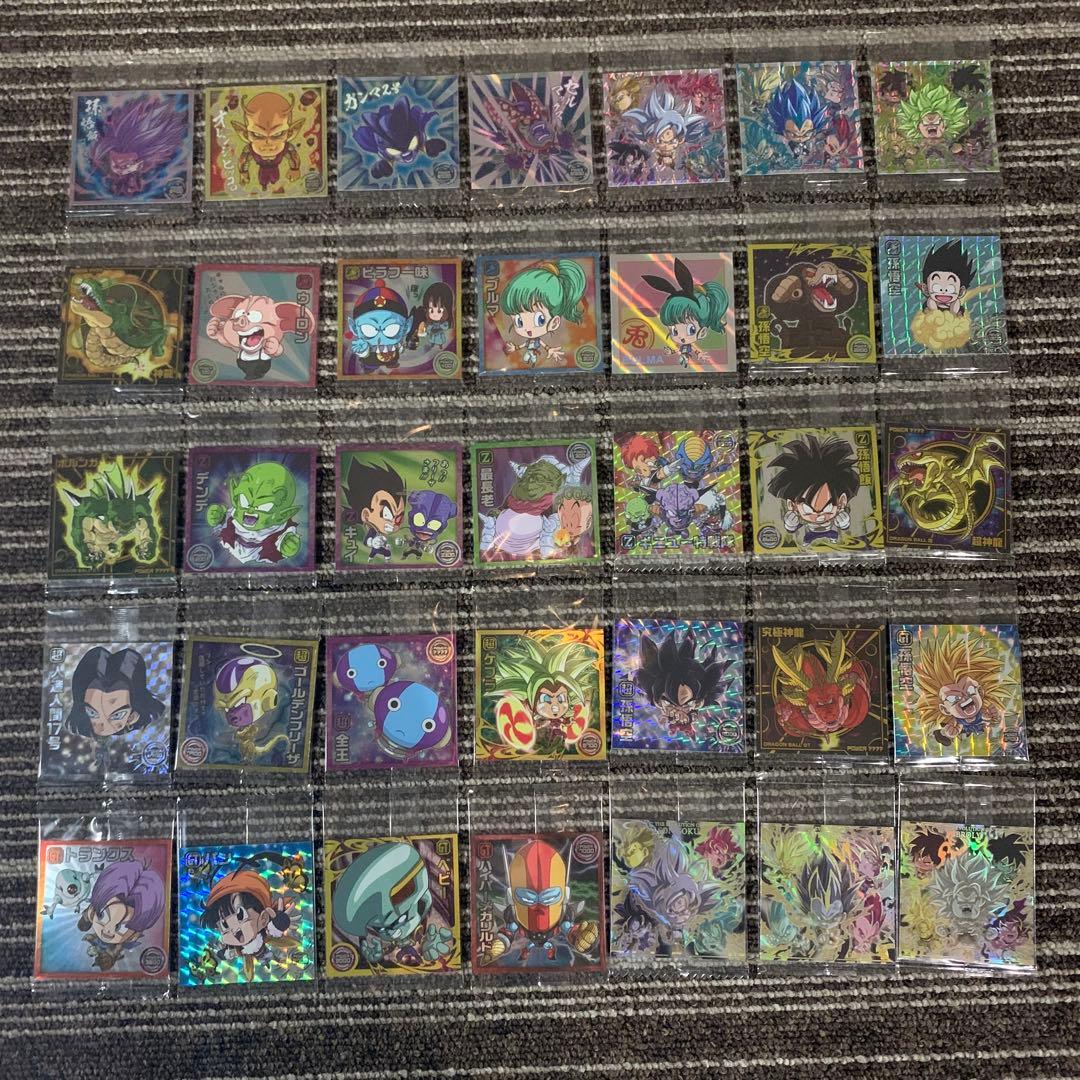 確認用　ドラゴンボール　超戦士　シール　ウエハース