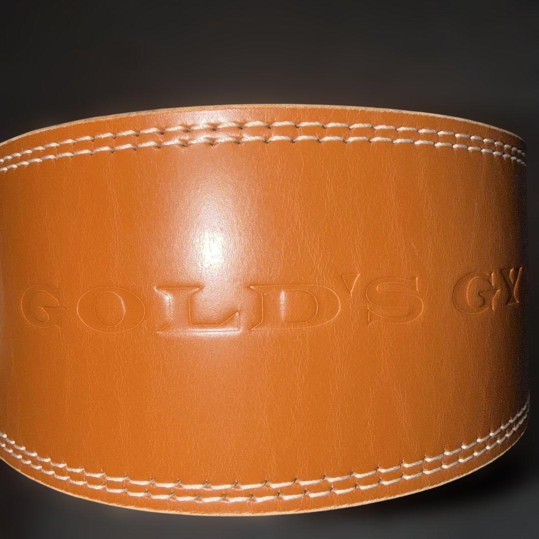 GOLD'S GYM プロレザーベルト Mサイズ