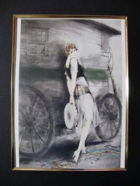 ルイ・イカール限定版・アールデコ・ミニヨン、希少な額装用画集より