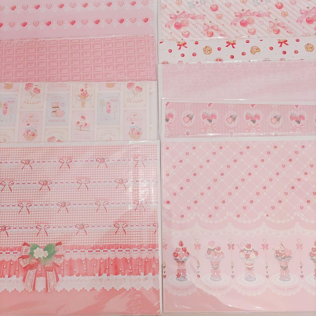 hydrangea❣️ 紙もの詰め合わせ♪ メモ デザインペーパー まとめ売り