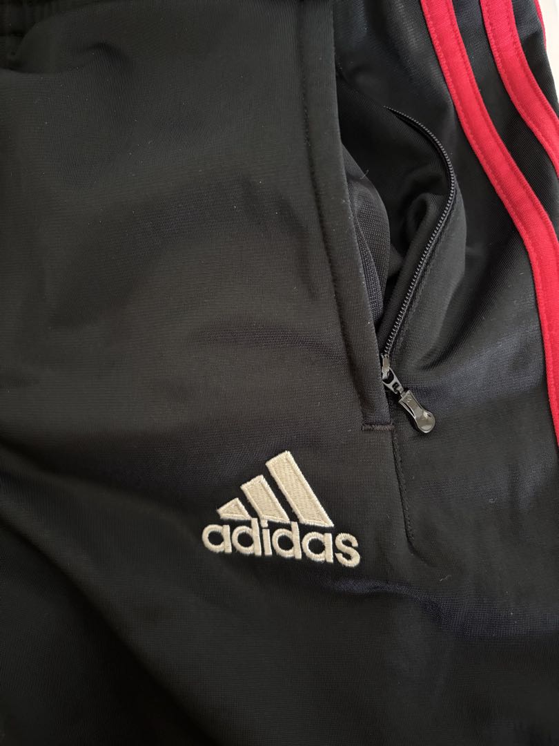 2003-04シーズン　ACミラン adidas ジャージ 赤黒