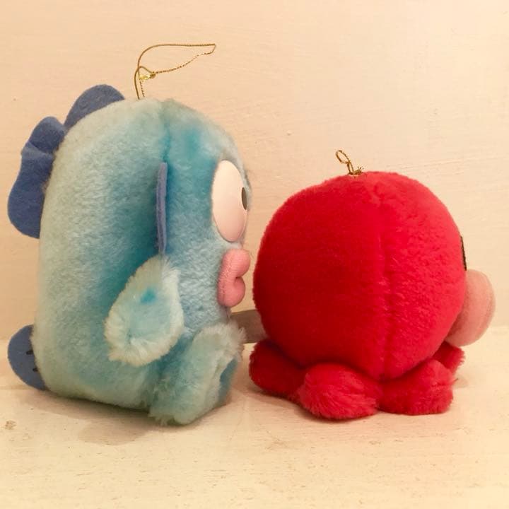 1991年製 昭和 レトロ はんぎょどんと さゆりちゃん ぬいぐるみ 非売品