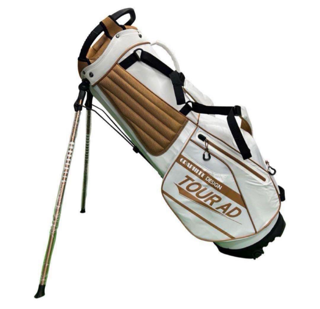 【新品】グラファイトデザイン　キャディバッグ　2024年GCモデル　プロ支給品