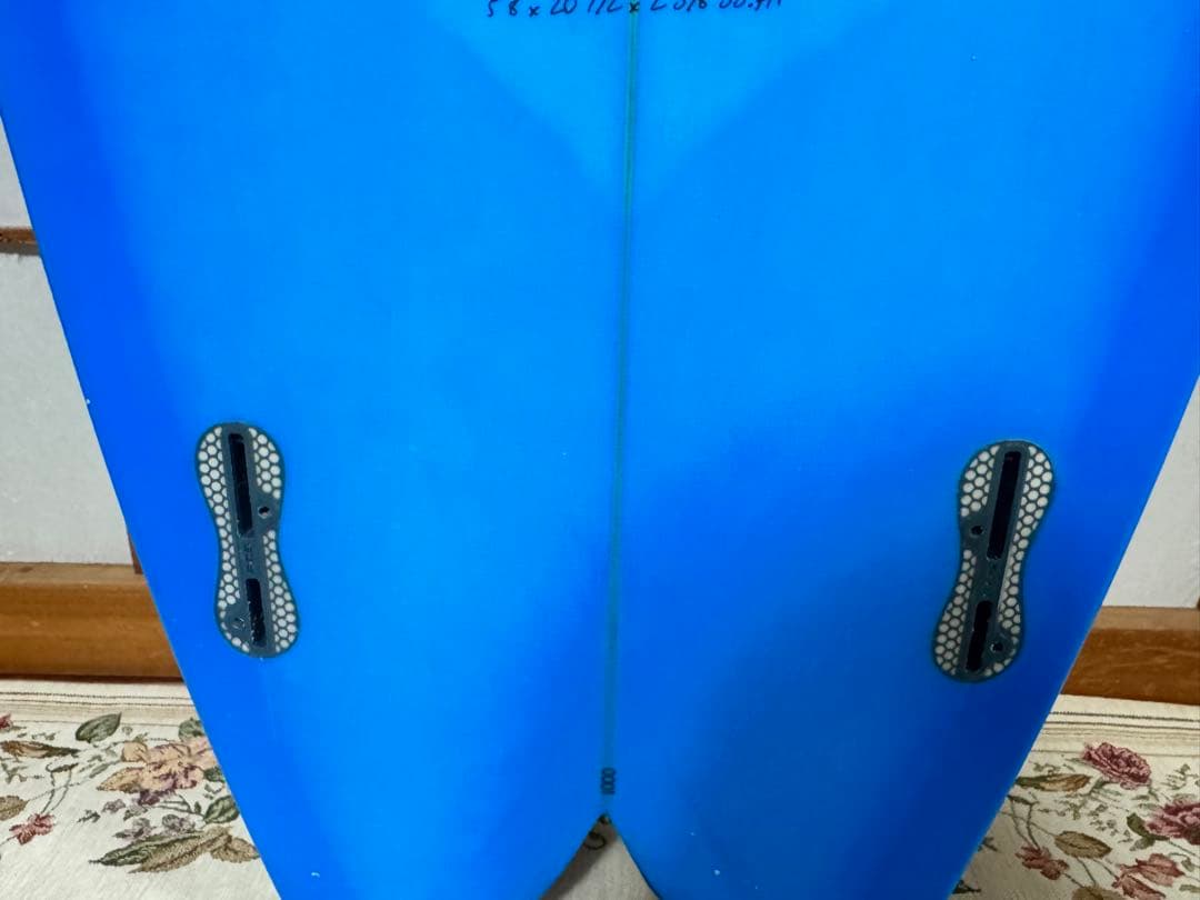 Aloha サーフボード 5'8\" 20 1/2 2 3/8” フィッシュ