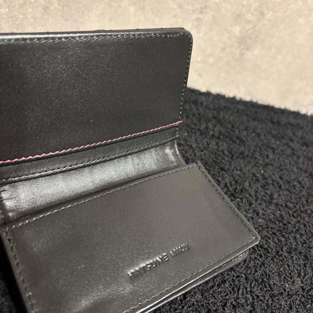 未使用品 初音ミク 本革ウォレット＆名刺入れセット 特製ギフトボックス