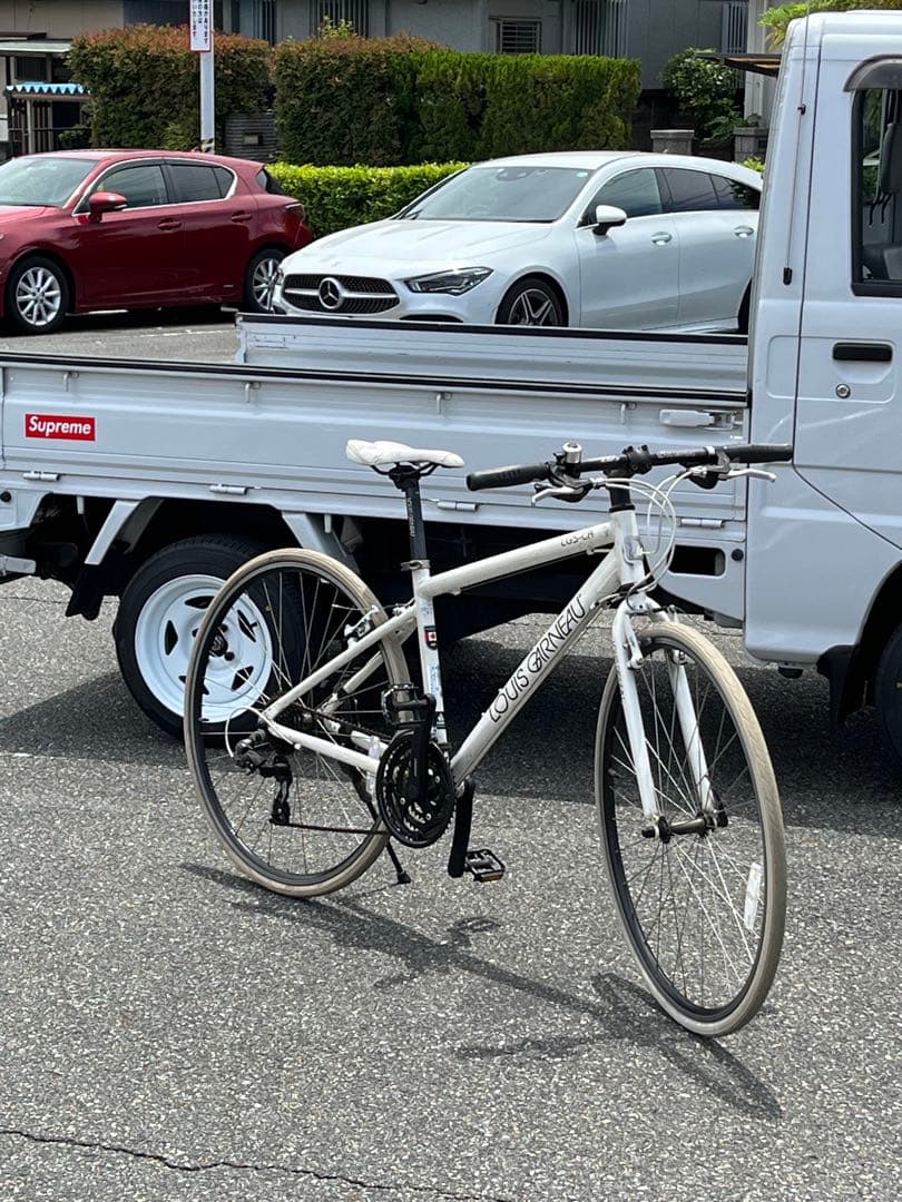 【引き取り限定】LOUIS GARNEAU クロスバイク ホワイト