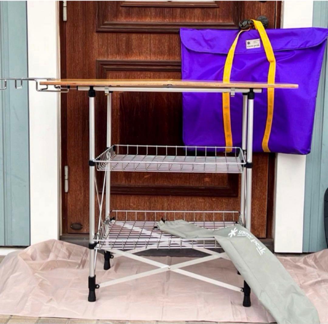 レア　廃盤品　peak フィールド　キッチン　テーブル　ガビングフレーム