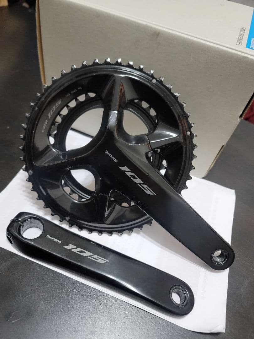 Shimano 105 R7100 クランクセット ブラック