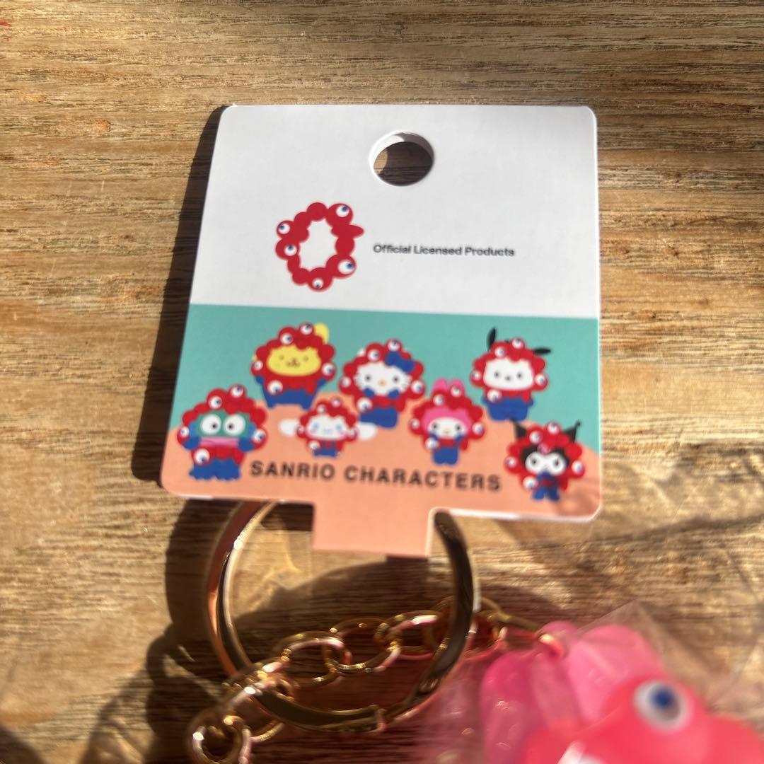 サンリオミャクミャク　クリア　キーホルダー　6種　クロミ以外　透明　推し新品万博