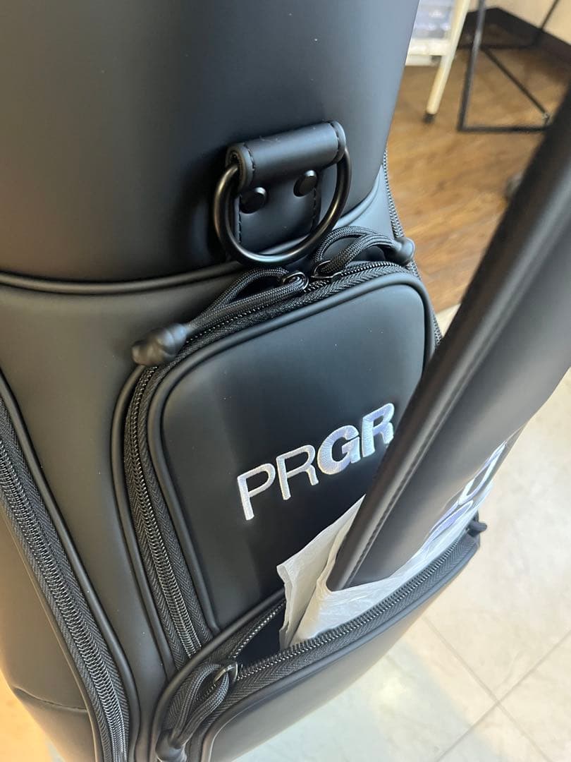新品未使用PRGR ブラック ゴルフバッグ