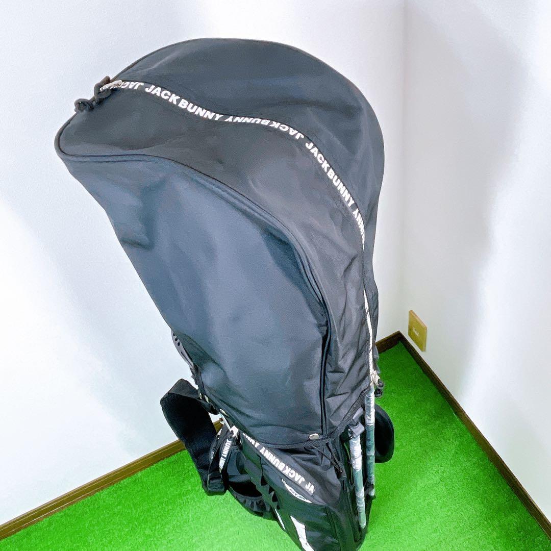 廃盤　希少　未使用　ジャックバニー！！　スタンド　キャディバック　ブラック