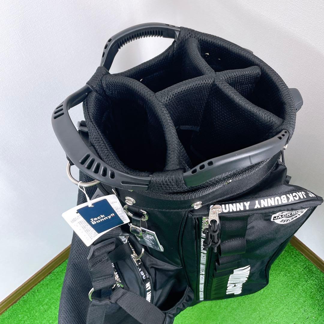 廃盤　希少　未使用　ジャックバニー！！　スタンド　キャディバック　ブラック