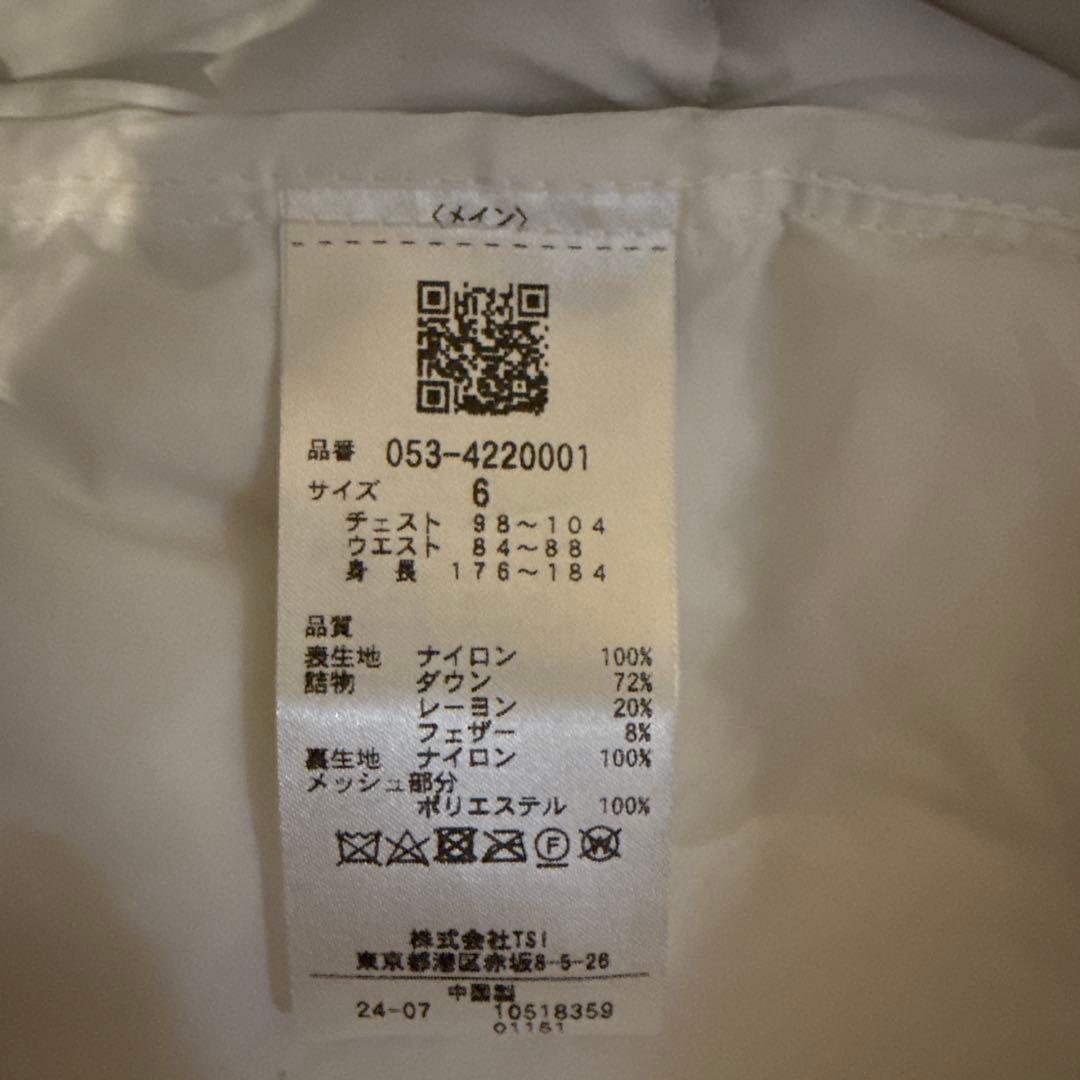 PEARLY GATES ダウンジャケット　サイズ6