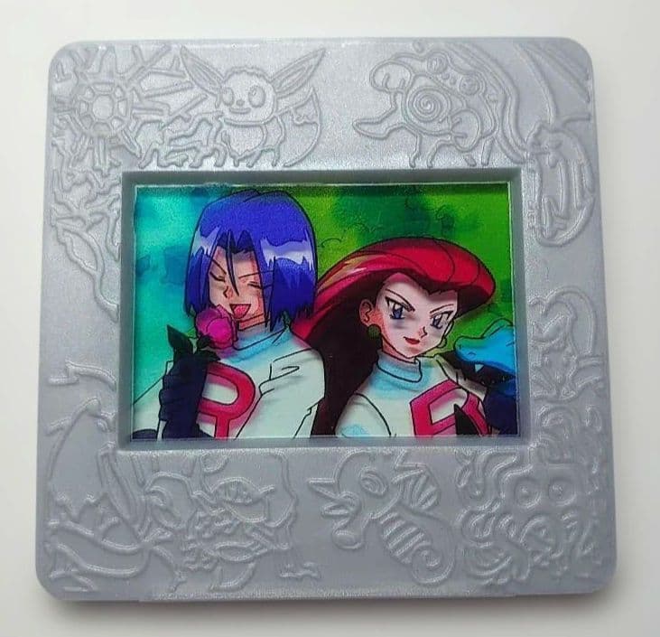 Meiji ポケモン ピクチャーフレーム　ムサシ　コジロウ