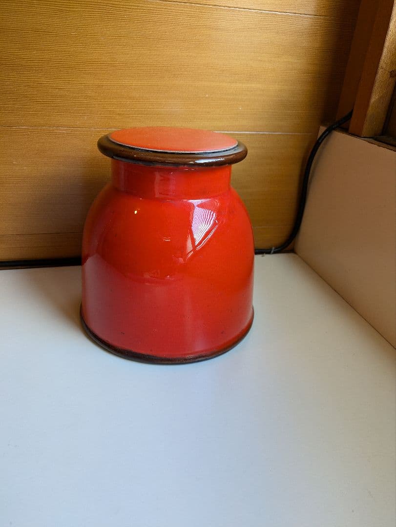 コーヒー豆入れ　ヴィンテージ　イタリア　Baludelli