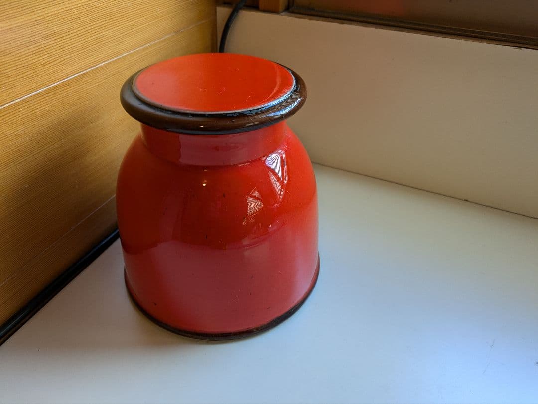 コーヒー豆入れ　ヴィンテージ　イタリア　Baludelli