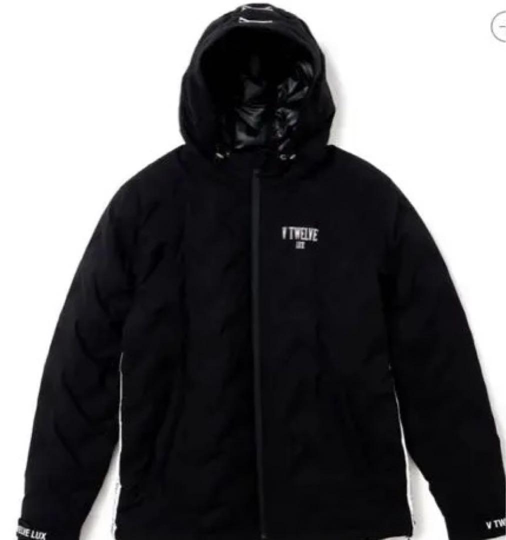 新品正規品【V12/sizeXL】ダウンLX SIDE TAPE DOWNJKT