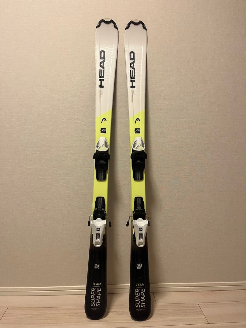 137cm HEAD SUPER SHAPE チームモデル スキー　ジュニア