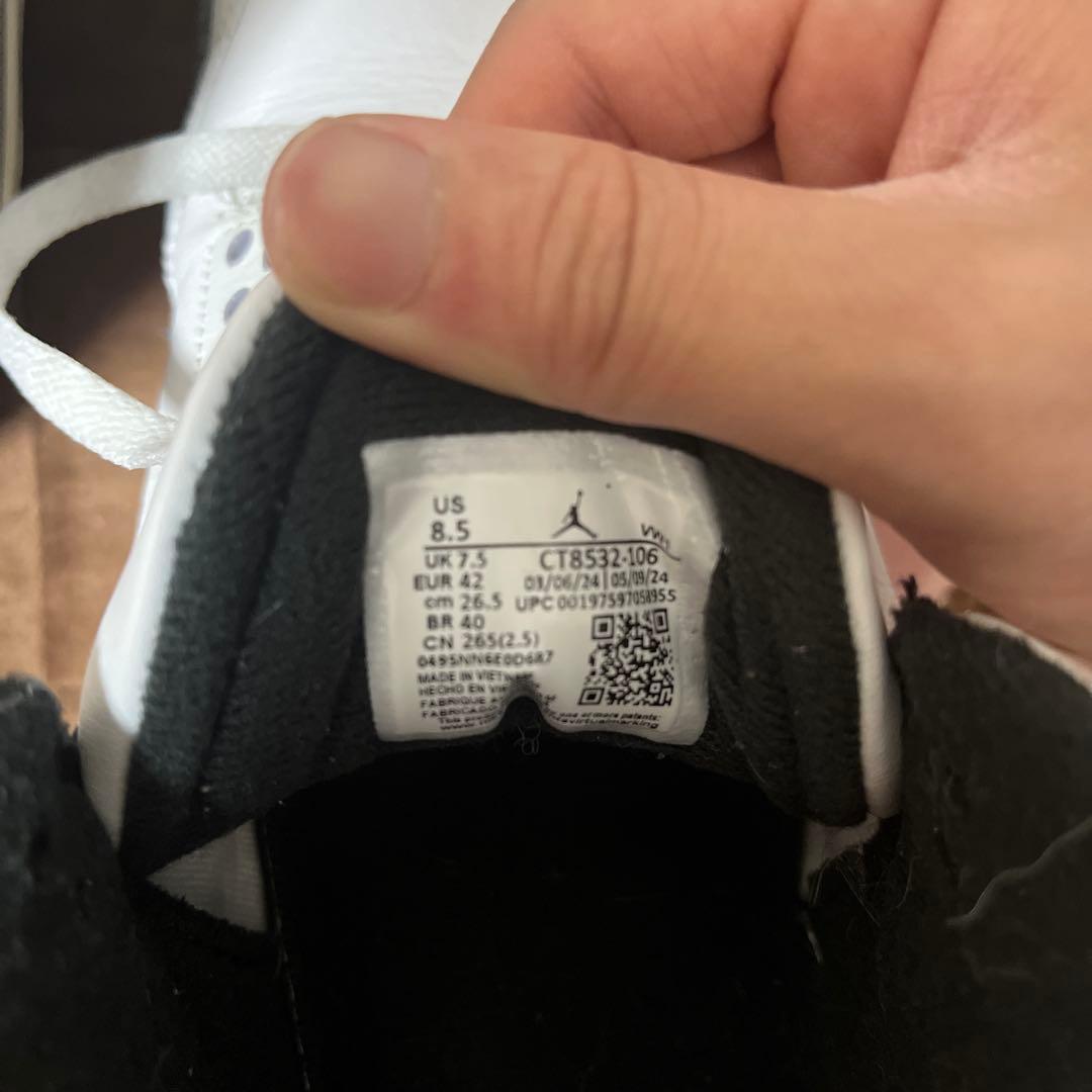 NIKE AIR JORDAN 3 RETRO セメントグレー 26.5cm