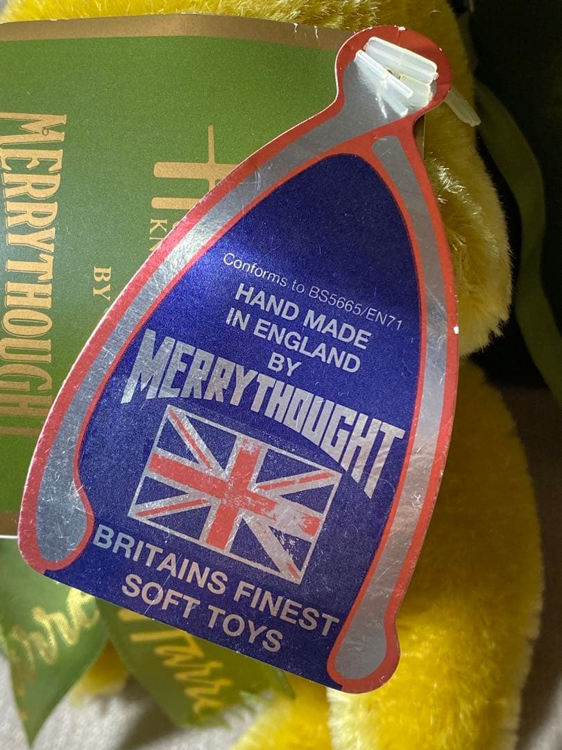 イギリス　メリーソート社　ハロッズテディベア　チーキー　アンティーク