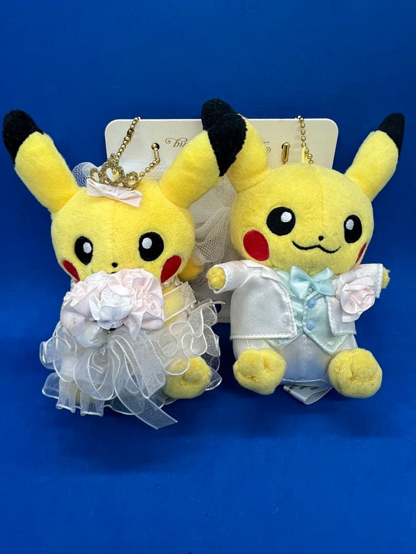 ポケモンセンター　マスコット ペアピカチュウ Precious Wedding