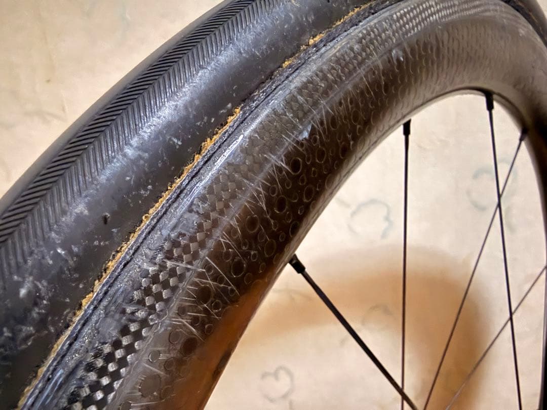 ZIPP 303 Firecrest フルカーボンチューブラーホイール前輪