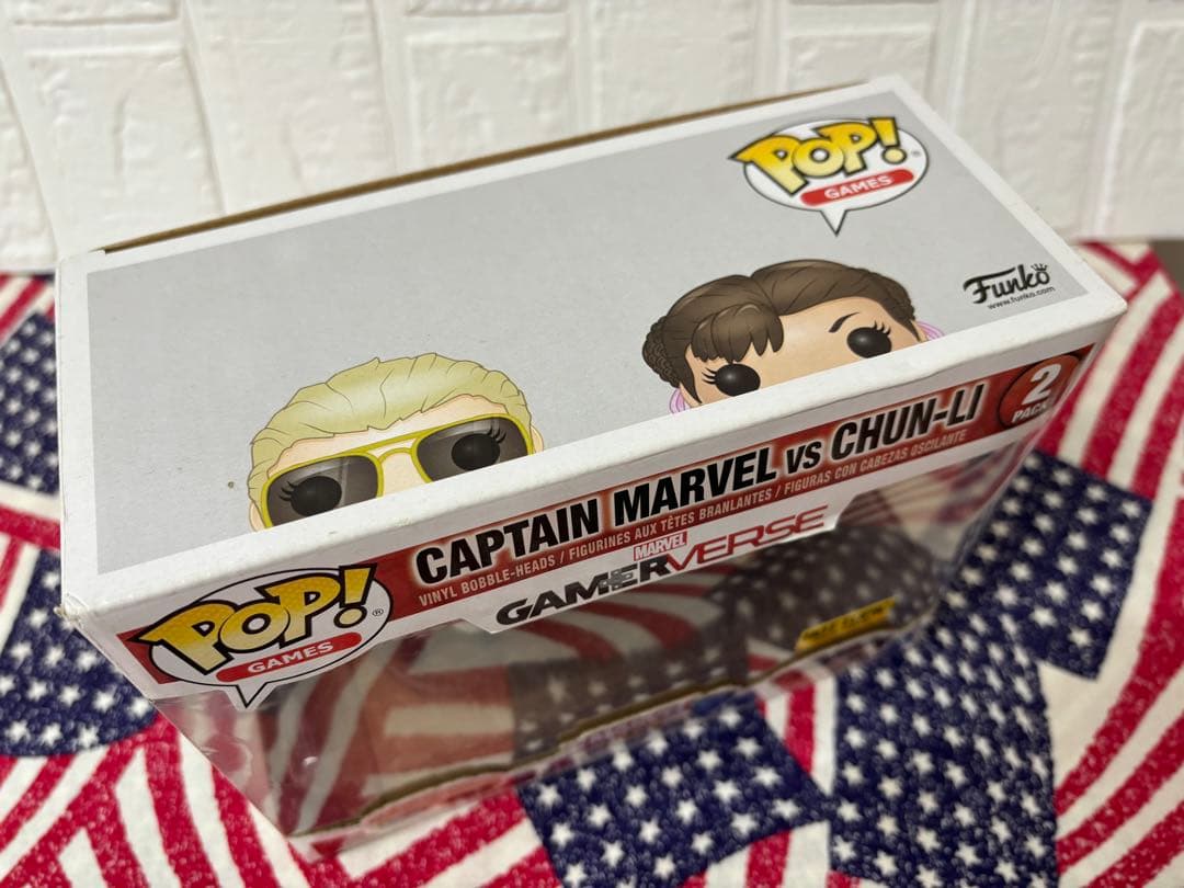 ٩( ᐛ ☆超希少☆限定完売品☆スト6☆春麗vsキャプテン☆カプコンvsマーベル