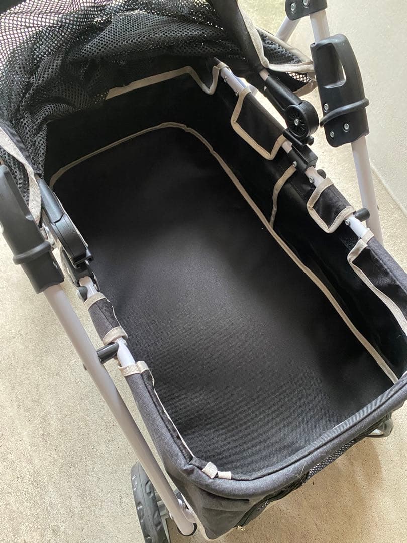 【最終値下げ】Pettom ペットカート 犬用ベビーカー カート バギー猫犬兼用