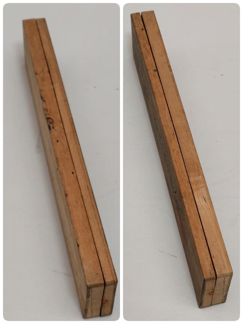 D010 肥後象嵌 光助作 熊本城瓦釘型 御火箸 茶道具 共箱に朱印あり 骨董