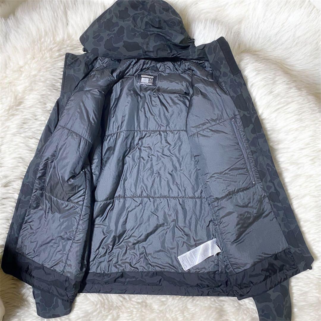 極美品✨SHIMANO シマノ GORE-TEXウェア　上下セット 迷彩 防寒