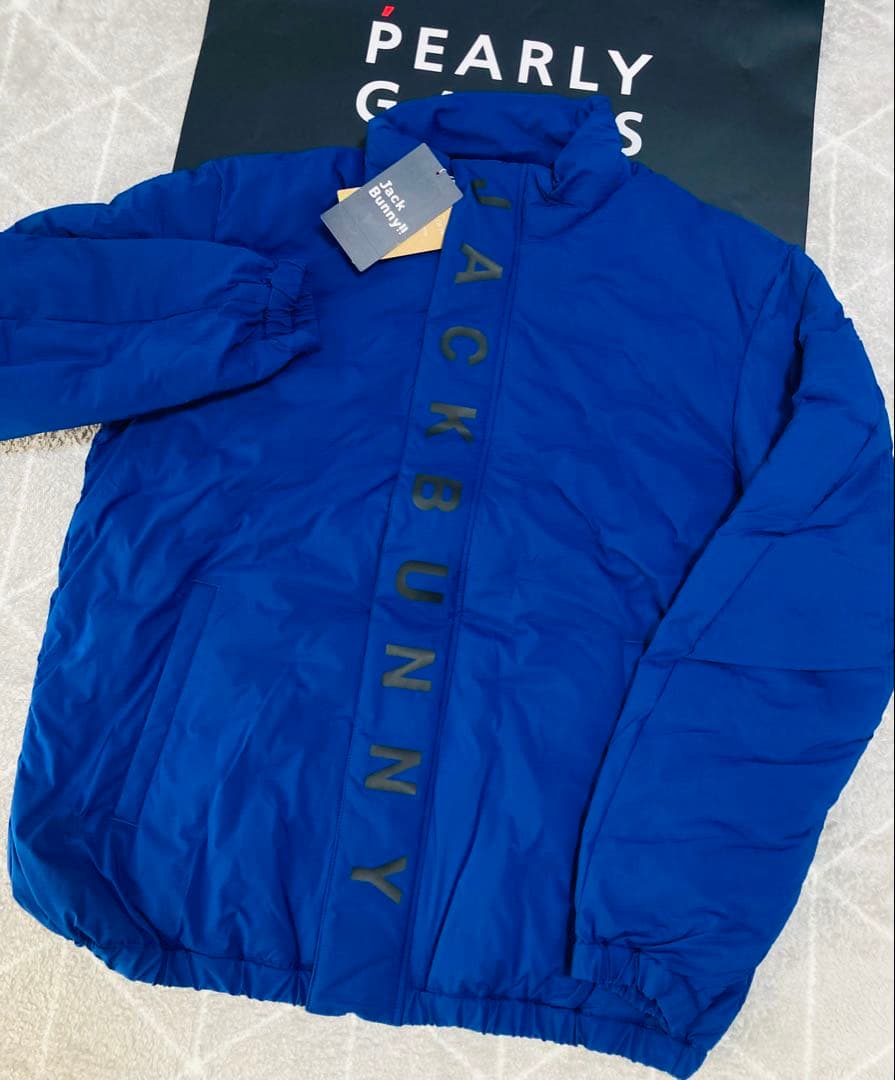 新品 ジャックバニー ETHERMALOFT 袋織中綿ジャケット(5)L/青
