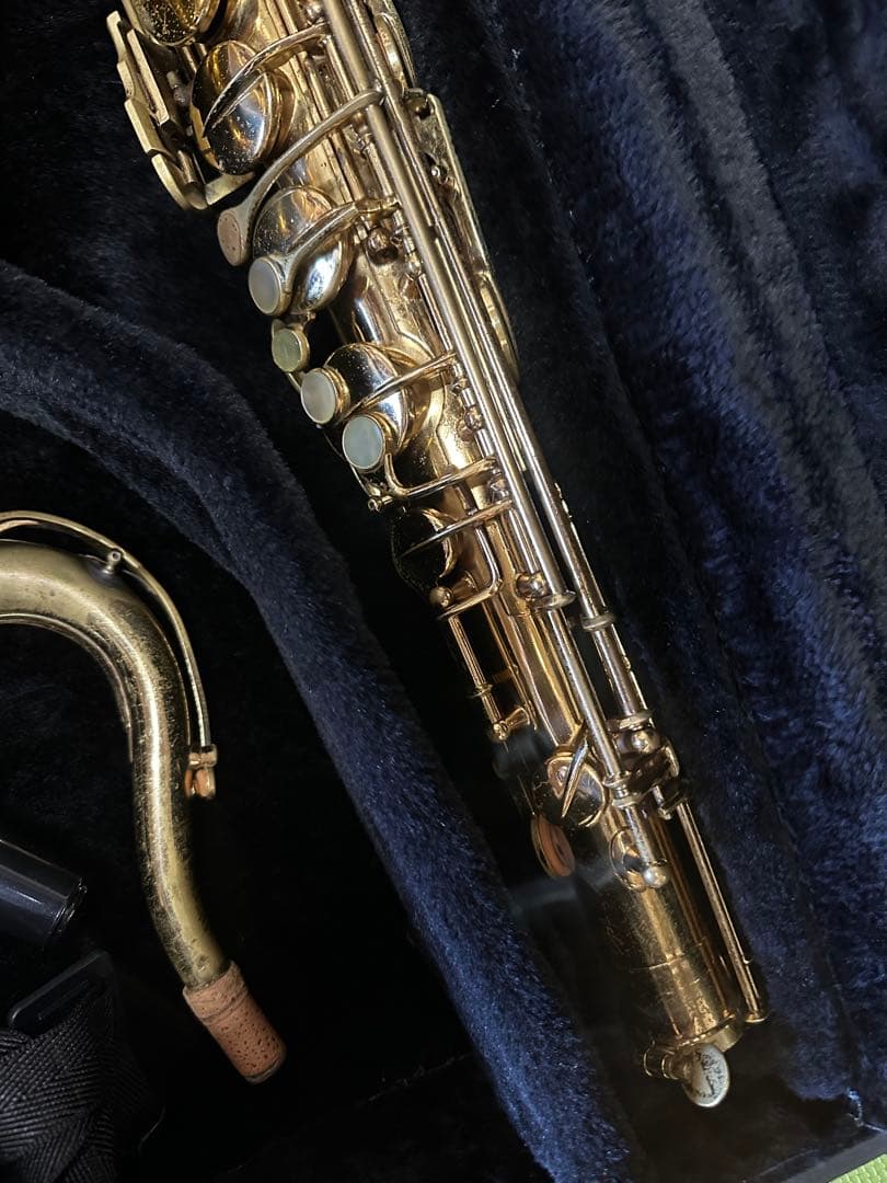 ida Maria テナーサックス　ハードケース　ストラップ　マウスピース付き