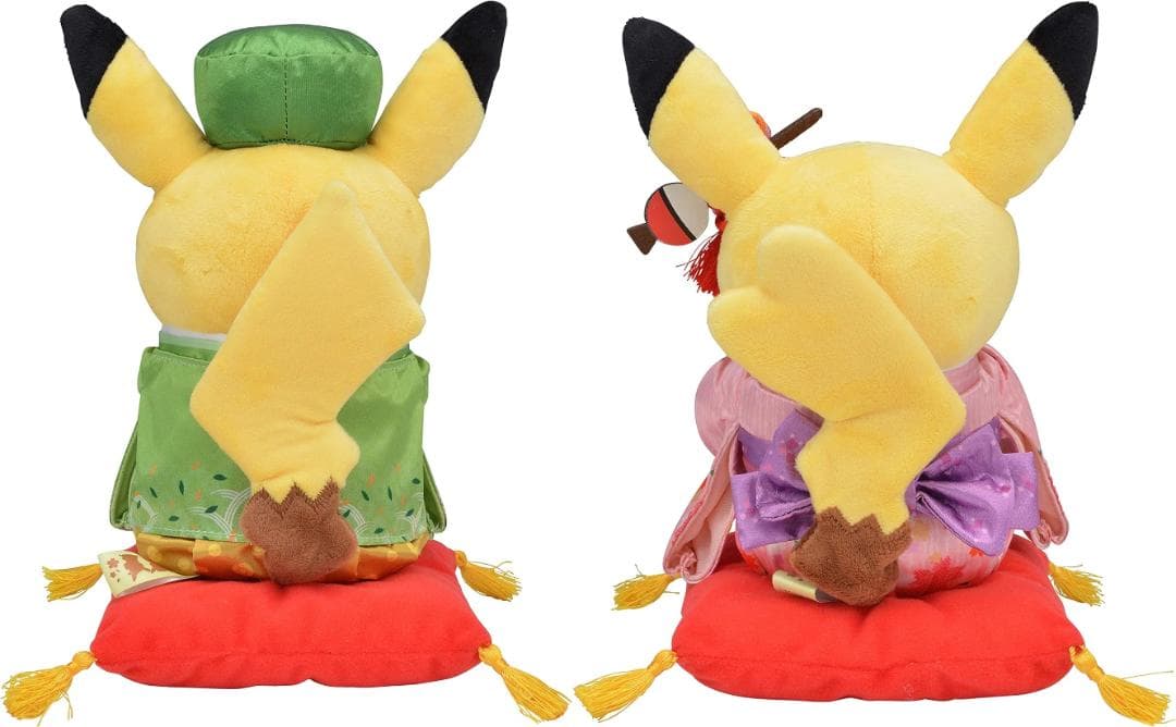 ポケモンセンター 京都限定 はんなりお茶会ごっこ ピカチュウ ぬいぐるみ