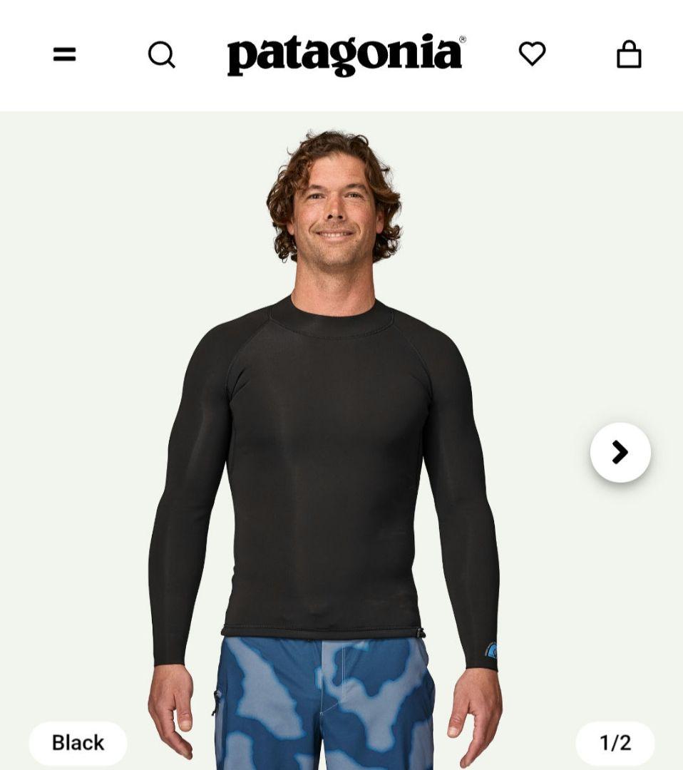 パタゴニア patagonia ブラックウェットスーツ ジャケット上着