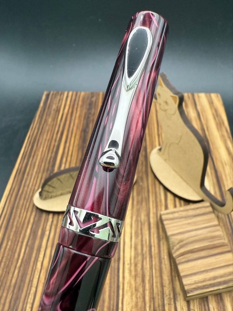 VISCONTI ボールペン カレイド ボイジャー レッドサンセット