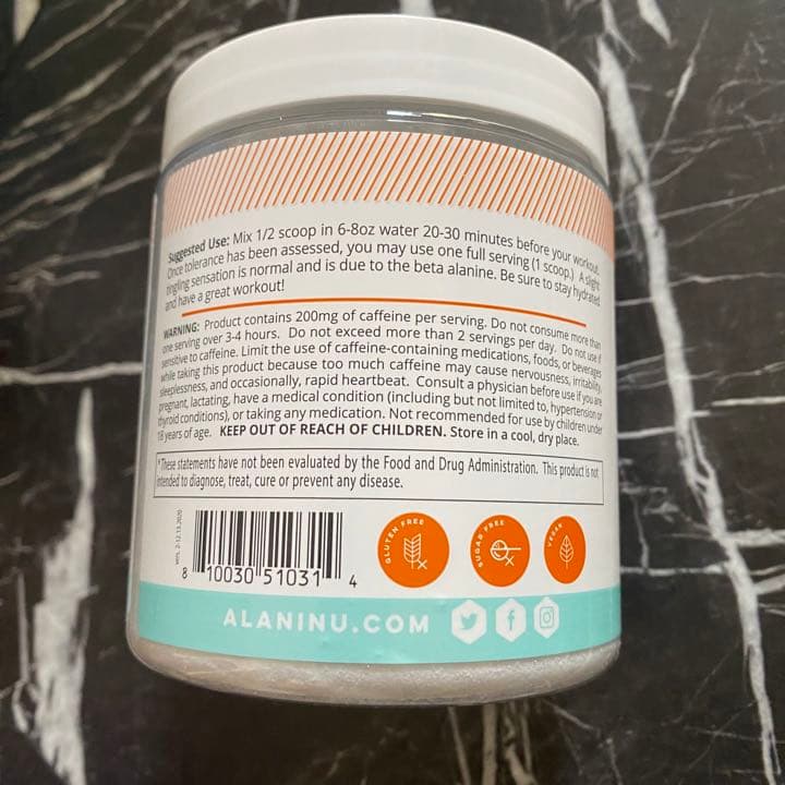 【レア品】新品 Alani Nu アラニ ニュー プレワークアウト 約30回分