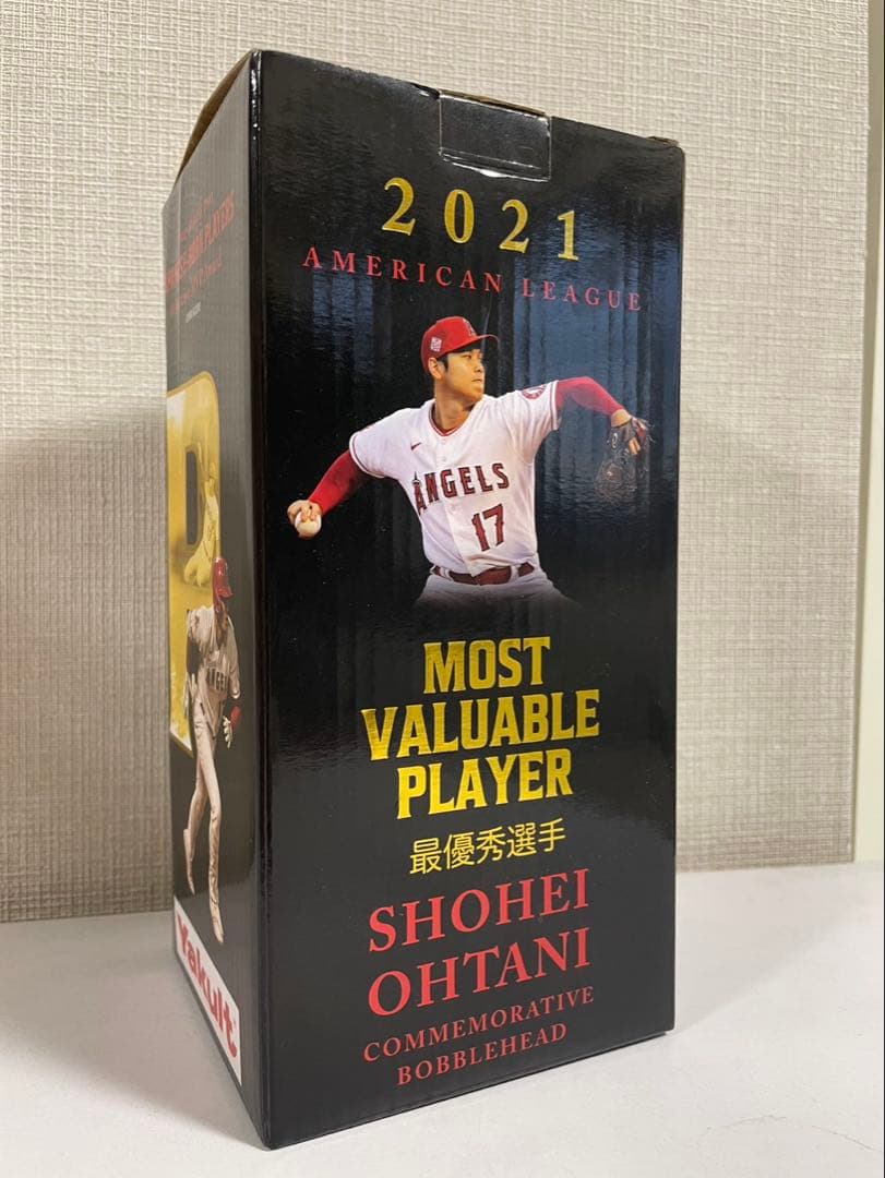 大谷翔平 2021 AL MVP記念 ボブルヘッド フィギュア 箱付き