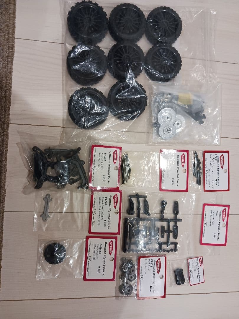 京商フェーザーmk2 ラリー仕様 ビッグボアダンパー他オプション多数 メカレス