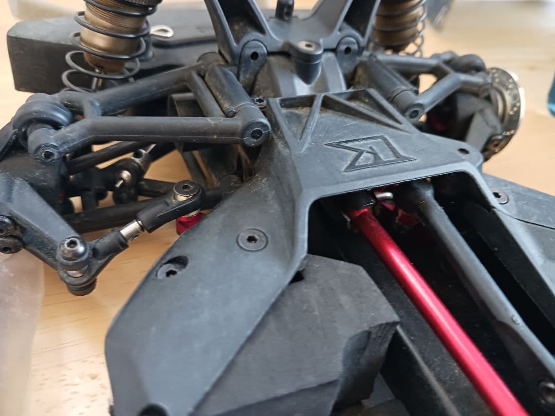 京商フェーザーmk2 ラリー仕様 ビッグボアダンパー他オプション多数 メカレス