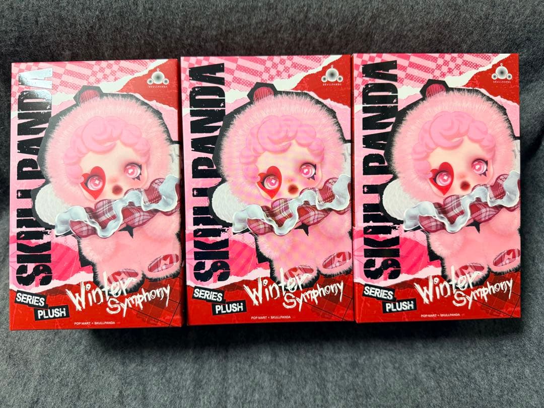 POP MART SKULLPANDA Winter Symphony3個未開封