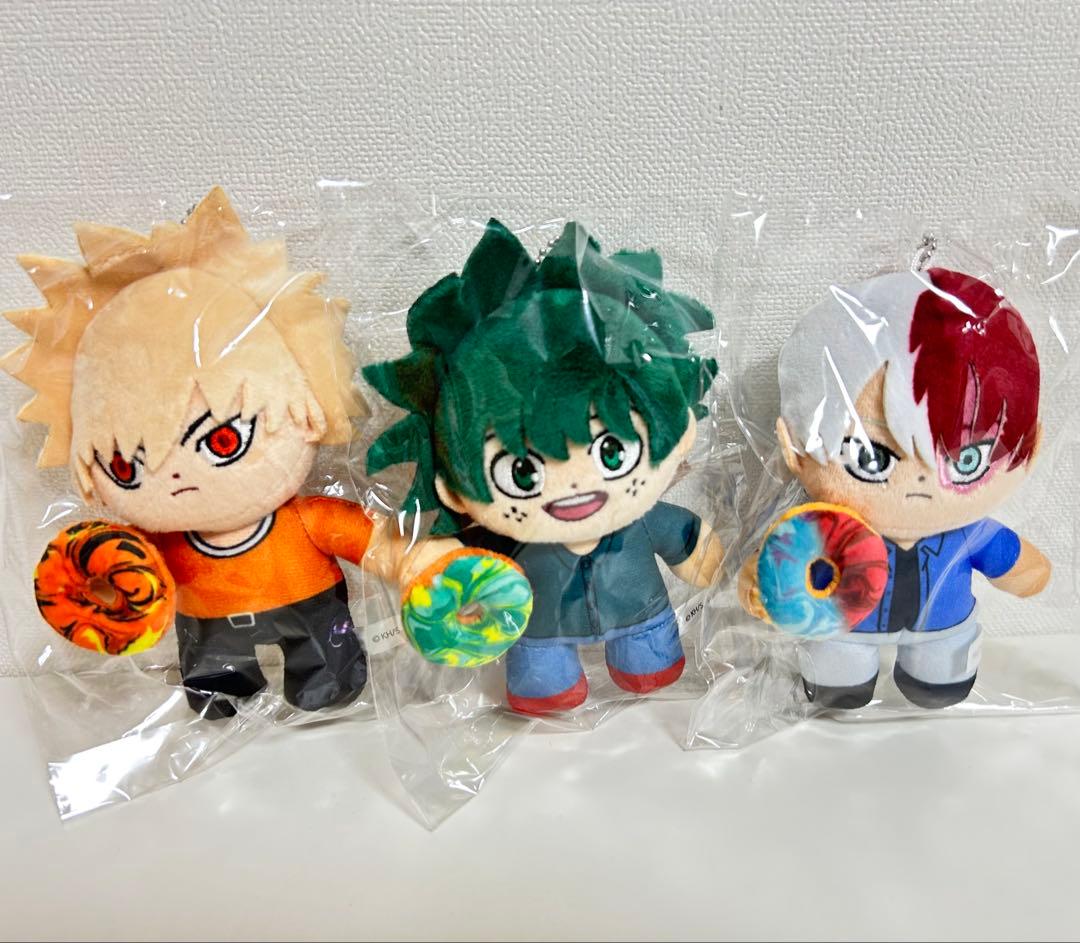 ヒロアカ　ジャックインザドーナツ　コラボ　ぬいぐるみ　バラ売り可能　新品