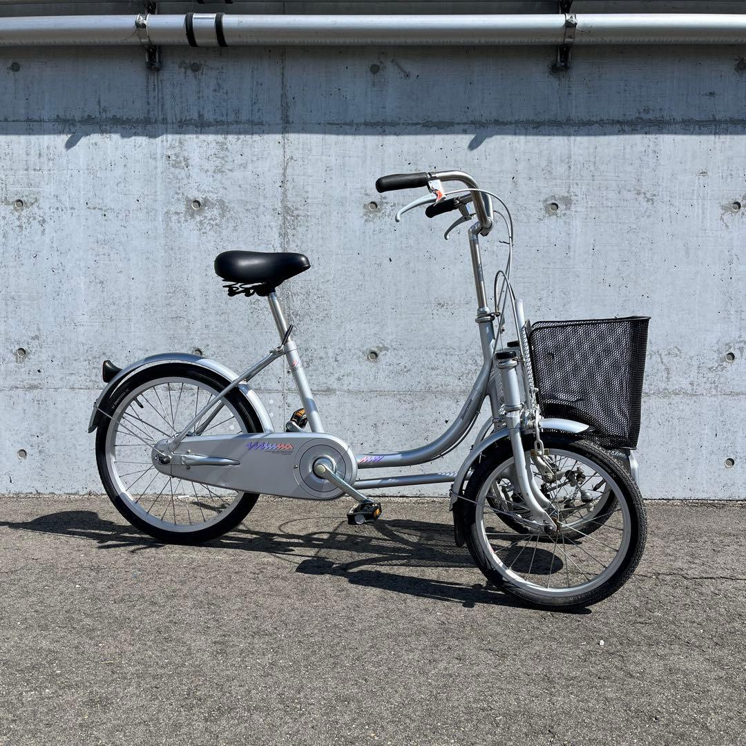希少車◾️ブリヂストン ミンナ 前2輪後1輪 大人用3輪車 自転車
