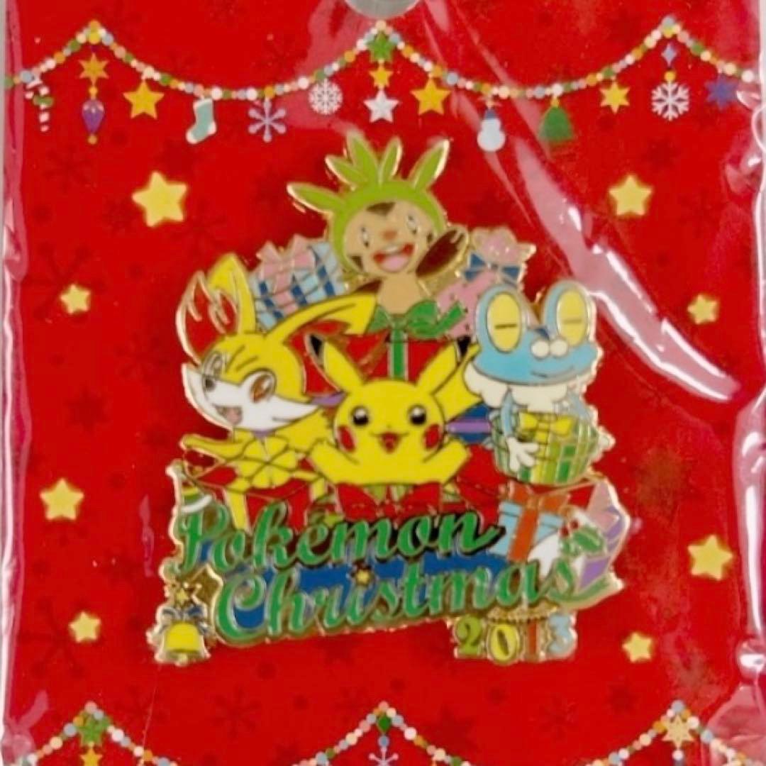 ポケモンセンター　ピンバッチ　クリスマス