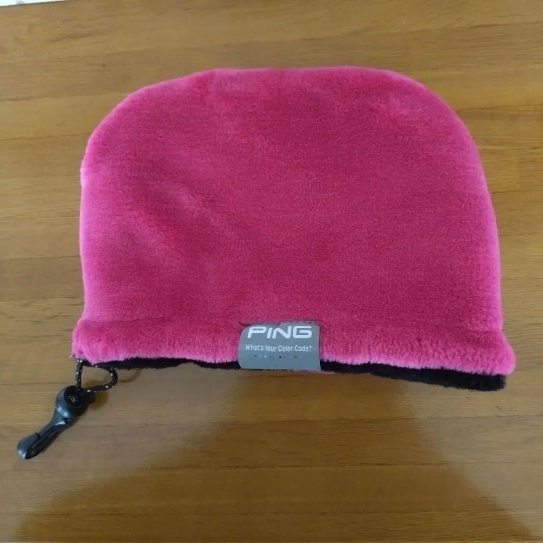 PING アイアンカバー　マーカー　キャップ　バイザー　ニット帽