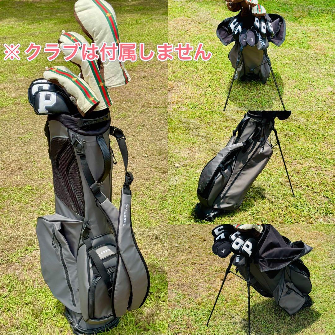 VESSEL ライトスタンドキャディバッグ 中古美品