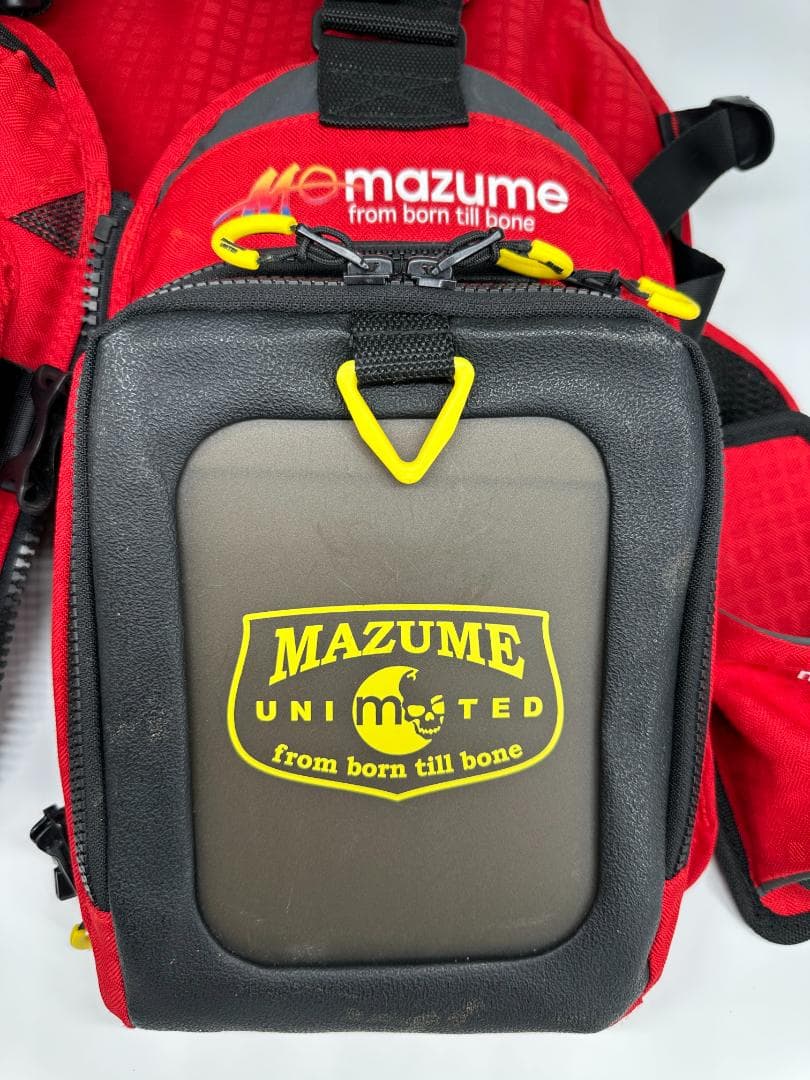 超人気 マズメ レッドムーンライフジャケットIX ポーチ付き